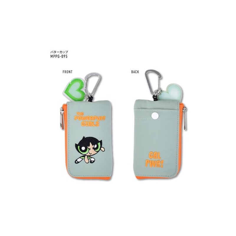 Powerpuff Girl Key & Pass Pouch Buttercup
