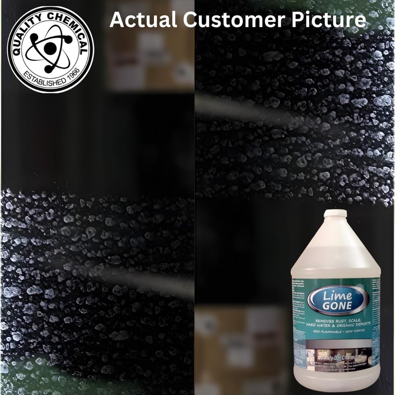 Quality Chemical Lime-Gone Remover - Calcium, Lime and Hard Water