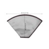 800 Mesh Stainless Steel Coffee Filter, Reusable Foldable Trapezoid Coffee