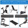 Double Mat Compatible Rowing Machine, Treadmill Mat,Exercise Bike Mats for