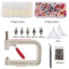 amleso Pearl Setting Machine Hand Press Pearl Setting Tool Bead