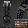 Bandletic Compatible with Garmin Instinct Watch Band - R-Nylon Survival