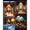 Solar Shed Lights, 300LM x 2 LED, 4 Brightness Lights,