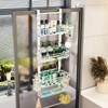 HapiRm 4 Tier Over the Door Shower Caddy, Hanging Shower