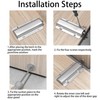 ZCLGOOD 2PCS Double Push to Open Door Latch, Magnetic Touch