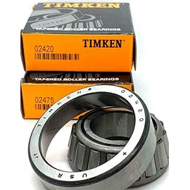 TIMKEN USA 02475 02420 1.25x2.6875x0.875" Single Row Taper Roller Bearing