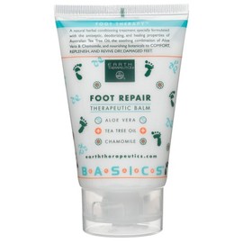 Earth Therapeutics Bálsamo reparador de pies, tubo de 4 onzas (paquete de 3)