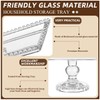 Luxshiny Footed Fruit Serving Tray: 11.7" European Style Dessert Display