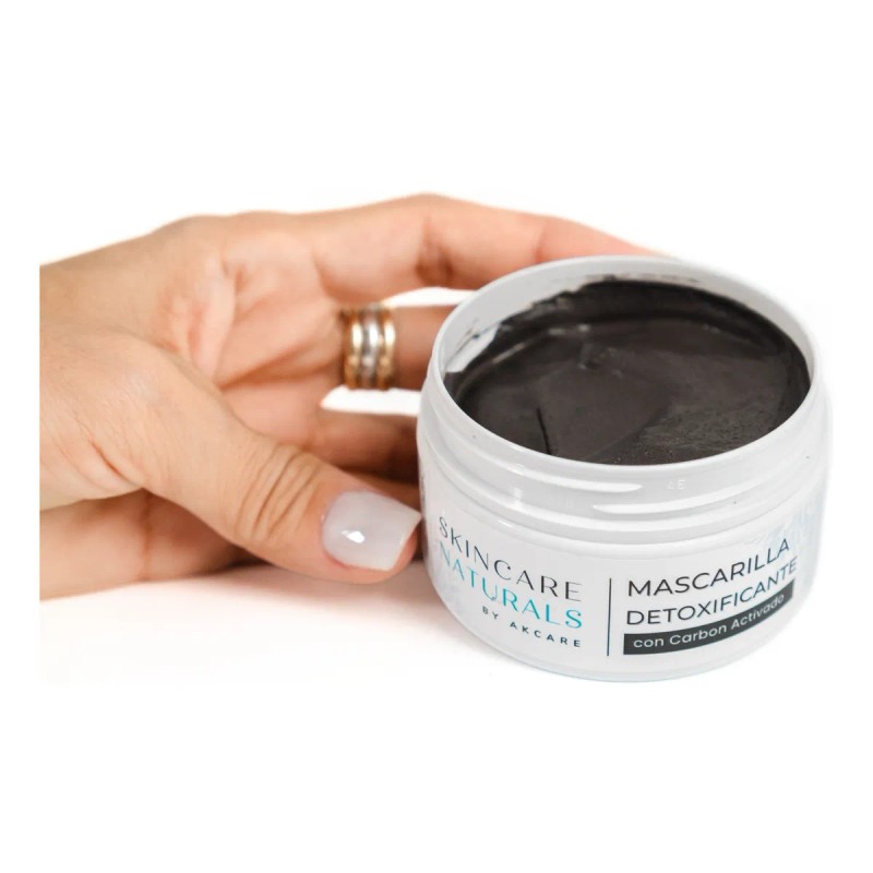 Mascarilla Facial Spa De Carbón Activado Barro Denso 140g Grasa