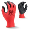 Durabull Latex Coated Work Gloves - Heavy Duty Protective Gloves