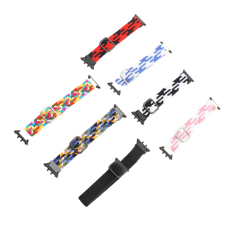 7 Packs Replacement Nylon Watch Band Elastic Braided Sport Watch