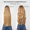 REECHO 18" Straight Long 4 PCS Set Thick Clip in