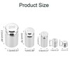 Calibration Weight Set, 5-Piece Calibration Gram Set, Measuring Weights, Set
