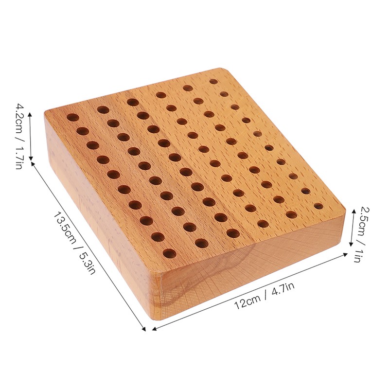 Wood Tools Stand for Screwdriver Punches Tool Storage Holding Organiser