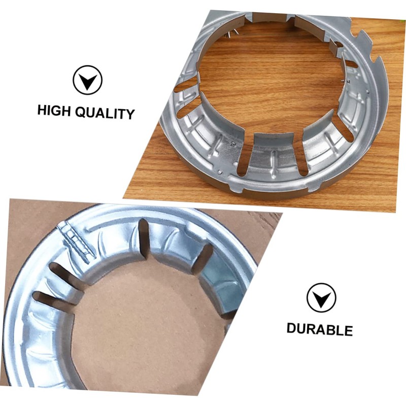 LALAFINA 2Pcs Gas Stove Bracket Energy Saving Windshield Cover for