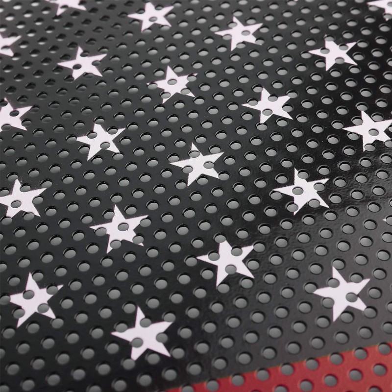 Hooke Road Wrangler Flag Grill Insert JK Mesh Grille Deflector