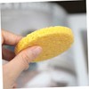 TOVINANNA Pcs Soft Fluffy Makeup Removal Sponge Puff Wood Pulp