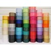 2 metres of 50mm Satin Ribbon Gunmetal Grey Dark Silver