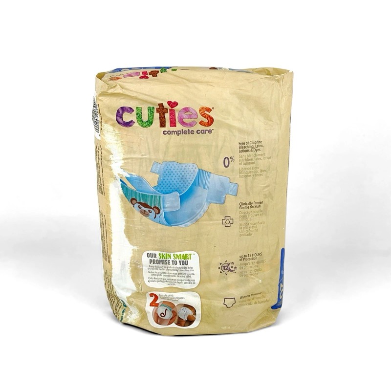First Quality Cuties Complete Care Baby Diapers, Size 7