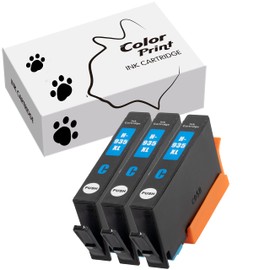 3-Pack ColorPrint Compatible Cyan Ink Cartridge Replacement for HP 935XL 935 XL 934XL Used for Officejet 6220 6800 6812 6815 6820 6822 6825 Pro 6230 6830 6835 6836 Printer