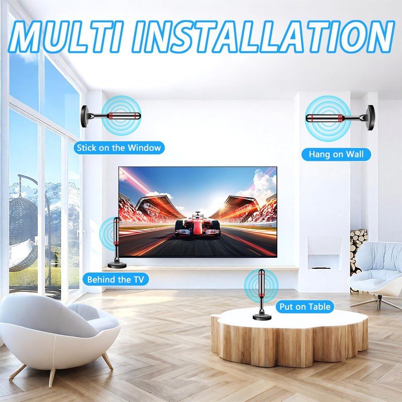 TV Antenna for Smart TV Indoor, 2026 Digital Indoor Antennas