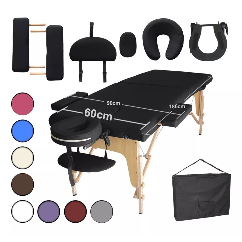 Amosa Cama De Masajes, Spa, Tatuajes, Terapia Física, Pleg. 60cm