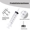 2 Piece Syringe Set with Hose, 200 ml Plastic Syringe