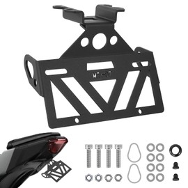 INKUDRI MT07 Fender Eliminator YZF R7 Fender Eliminator Fit with OEM & Aftermarket Turn Signals MT07 YZF R7 License Plate Bracket Holder FZ07 MT07 Tail Tidy for MT-07 FZ-07 YZF R7 2021 2022 2023 2024