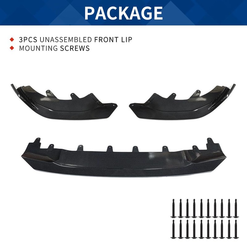 XPHAZZ Front Lip Compatible with 2-Series 2022-2025 G42 Coupe M-Sport