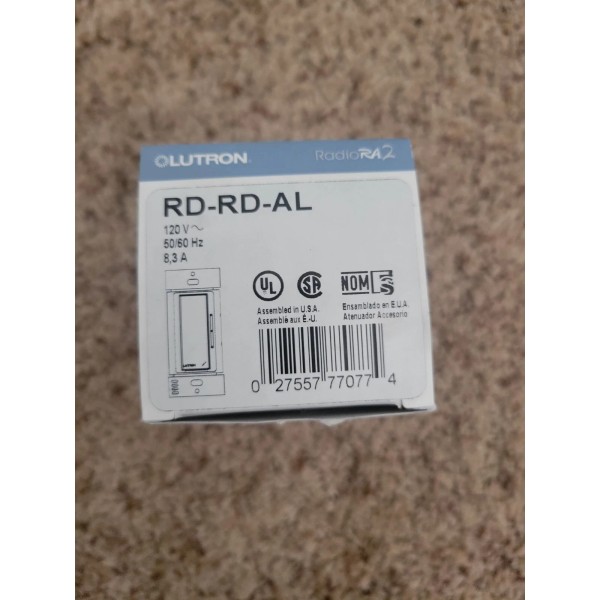 Lutron RadioRa2 Light switch 120v Almond RD-RD-AL NEW Radio RA2