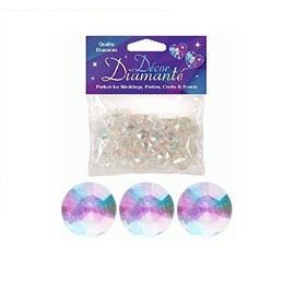 Eleganza 12mm Décor Diamante Diamonds 28g No.42, Number 42 Iridescent