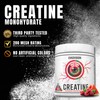 Ekkovision Creatine Monohydrate Powder, Micronized, Raspberry Watermelon, Pre & Post