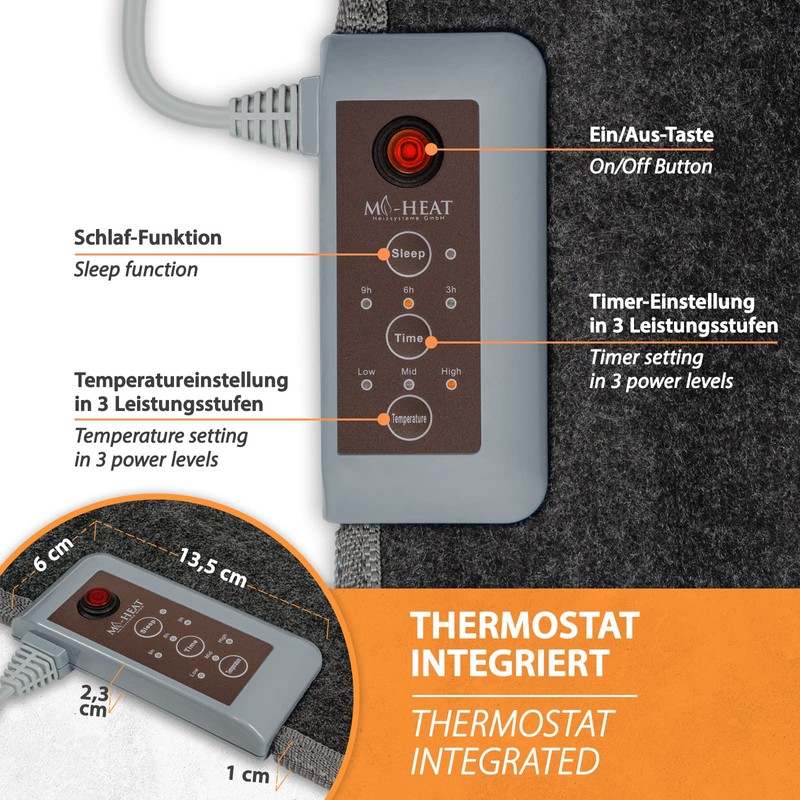 Warm Feet Heating Mat 55 x 80 cm 110 Watt