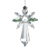 Crystals lucky crystal angel, Crystal, Peridot, 19,4 x 3,5 x