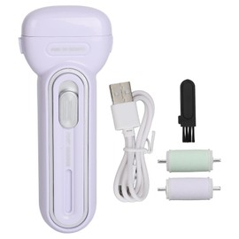 Electric Foot Callus Remover Exfoliating Rechargeable Electronic Professional Pedicure Tool for Home Purple