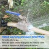 Full Port Ball Valve Stainless Steel Female Thread 3/4in 1000