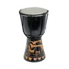15 cm Djembe Drum Bongo Elephant Black A1