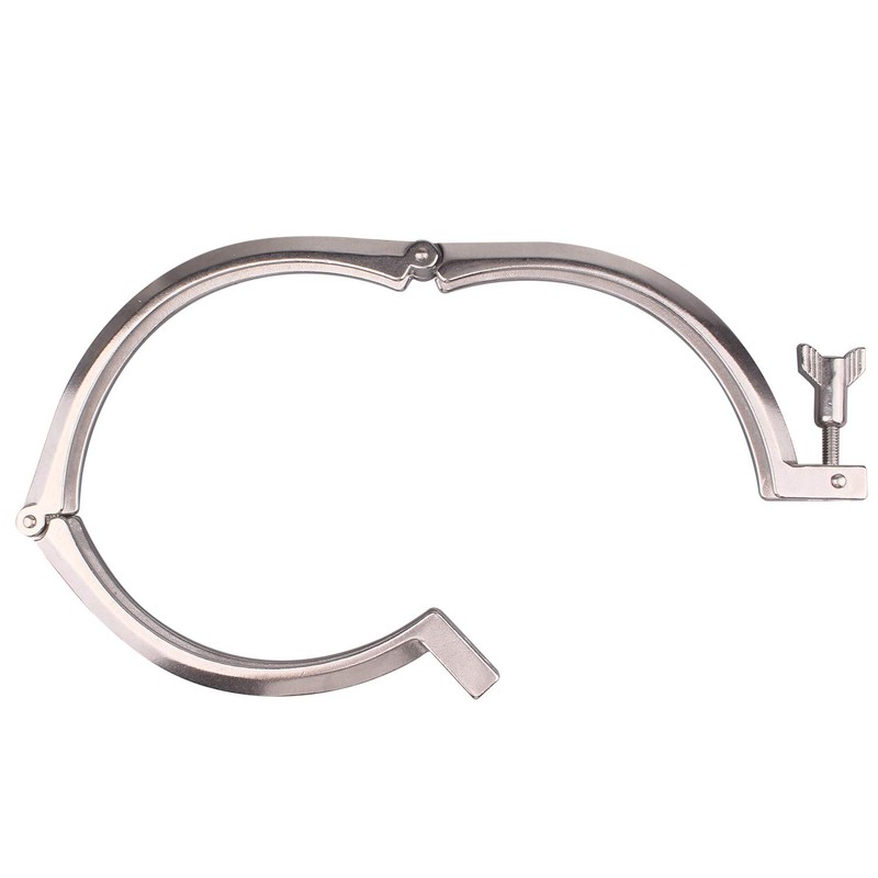 DERNORD 8 Inch Three Segment Sanitary Clamp Stainless Steel 304