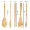 Large Forest OKM-SC3 Bamboo Spatula and Vegetable Chopsticks 3-Piece Set,