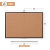 Board2by Cork Board Bulletin Board 36 x 48, Foldable Notice