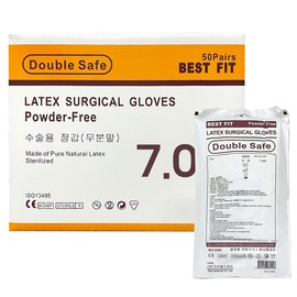 Double Safe Sterilized Latex Gloves for Surgery 7.0 Gaju BEST-FIT / 더블세이프 수술용 멸균 라텍스장갑 7.0 가주BEST-FIT