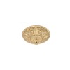 B&P Lamp Victorian Cast Brass Canopy