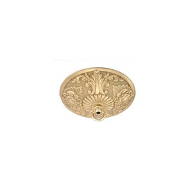 B&P Lamp Victorian Cast Brass Canopy