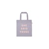 Pearhead She Said Yasss Tote Bag, Giftable Collection, Christmas Stocking