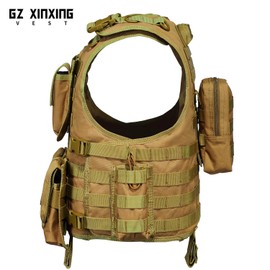 GZ XINXING Black Tactical Airsoft Paintball Vest (Khaki)