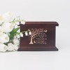 6 Inch Small Wooden Urn for Human Ashes - Keepsake