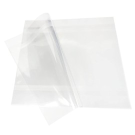 MayRecords 50pcs 7" EP OPP Bags LP Record Bags Taped Vinyl Extra Thick 0.1mm 191x191+37mm Protective Jacket Case