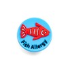 Rubber Allergy Buttons (Fish Allergy)