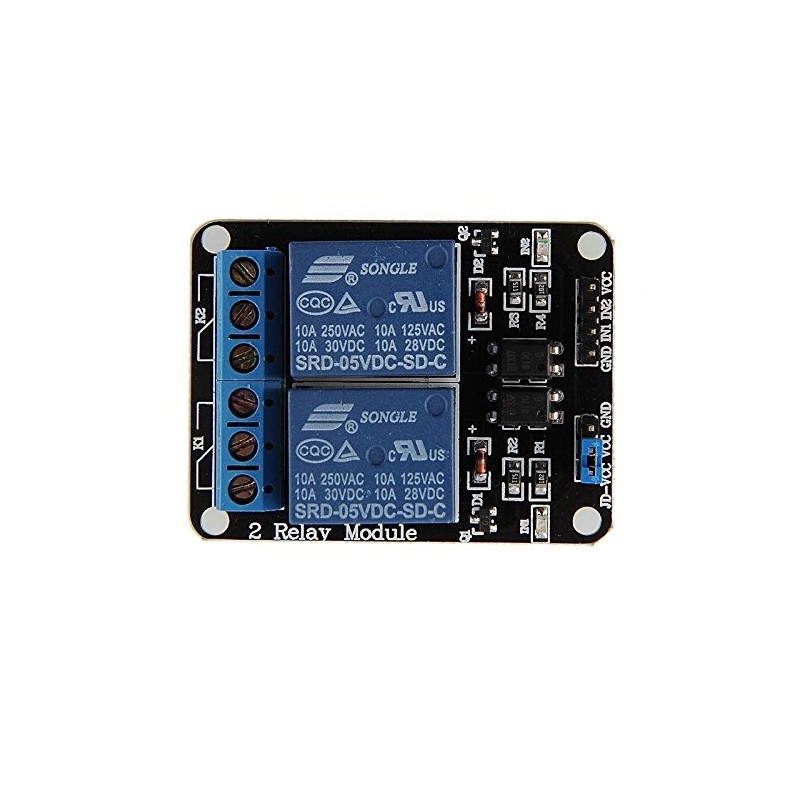 Generic 2 PCs 2 Channel DC 5V Relay Switch Module