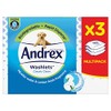 Andrex Classic Clean Washlets Moist Toilet Tissue, Pack of 3